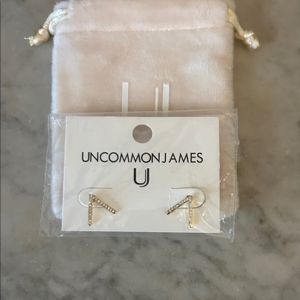 Uncommon James Gold Stud Earrings